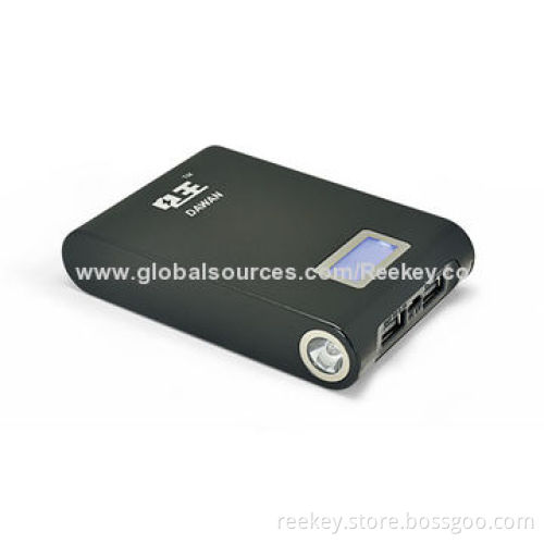 13,500mAh Power Bank with USB 5V DC/1A, 5V DC/2A Output